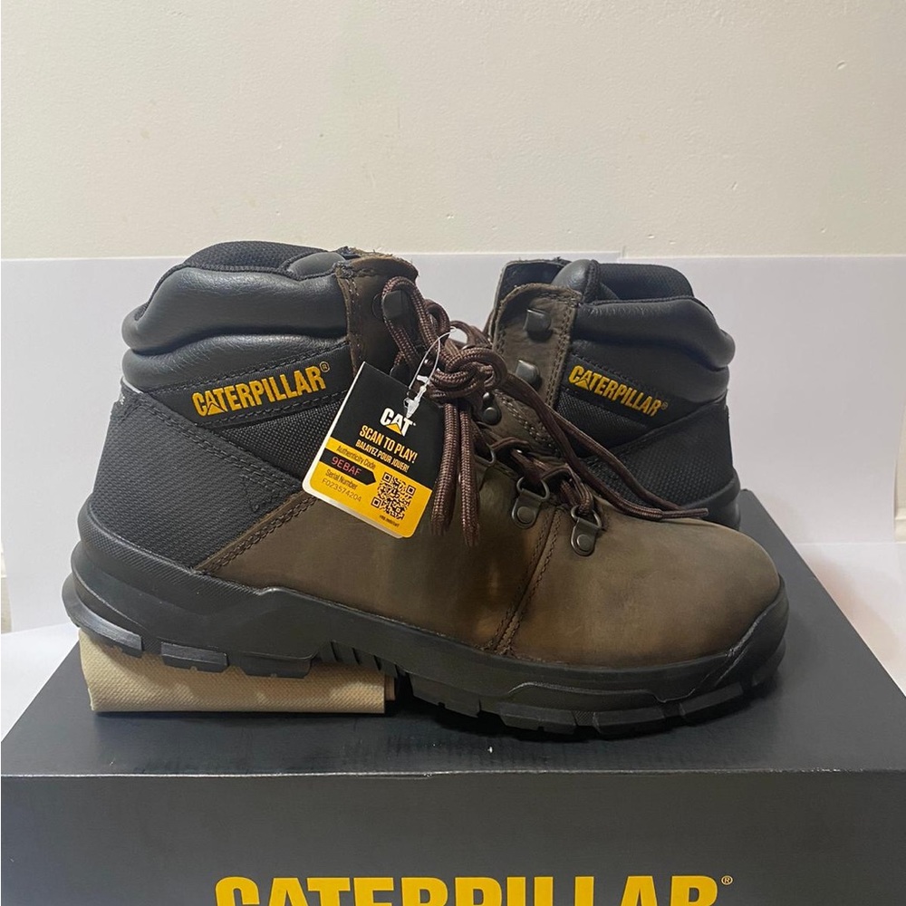 Caterpillar steel toe boots